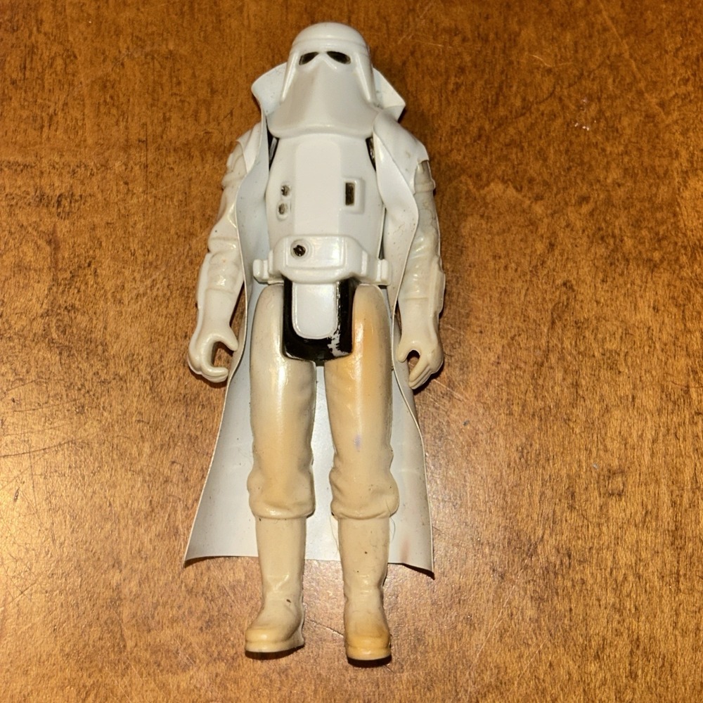 Vintage Star Wars Hoth Stormtrooper With Cape Authentic Kenner Figure 1980